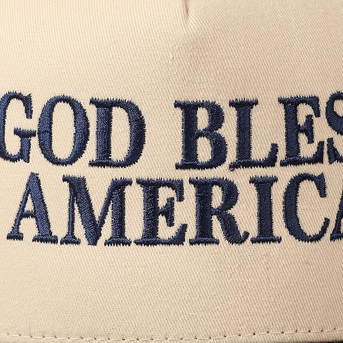 MIRMARU Two-Tone Vintage Canvas Trucker Hats for Men & Women, Adjustable Size Baseball Caps with Trendy Embroidered Design