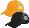 Falari Trucker Hat Baseball Cap Structured Plain Design 6 Panel, Adjustable Size