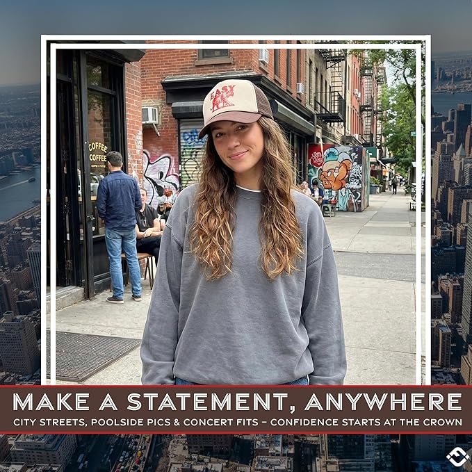 Funky Junque Premium Mesh Snapback Trucker Hat - Stylish Comfort for All - Patriotic, Humor & More