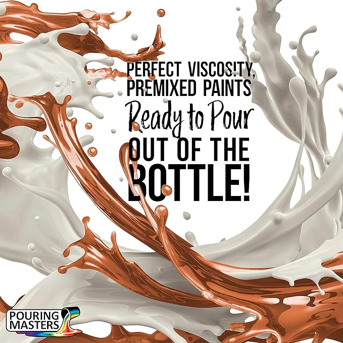 Pouring Masters Spice Cake Ready to Pour Acrylic Pouring Paint - Image 2