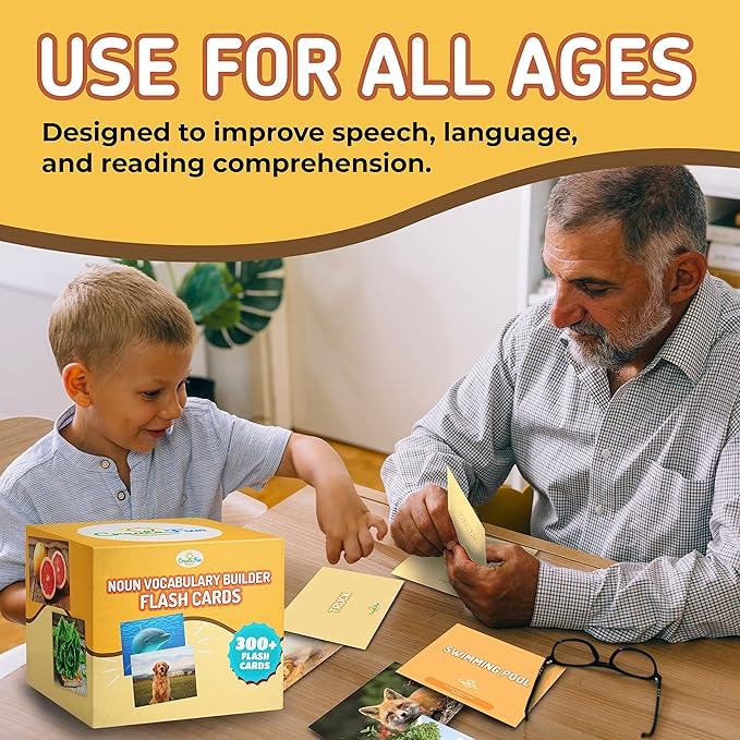 300 Noun Vocabulary Builder Flash Cards, Photo Cards - Image 5