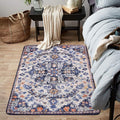 Lahome Bohemian Floral Medallion Area Rug by Lahome