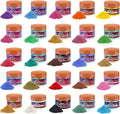 MTBJZJ Mica Powder for Resin, 25 Colors - 20g/Bottle of Epoxy Resin Color by MTBJZJ