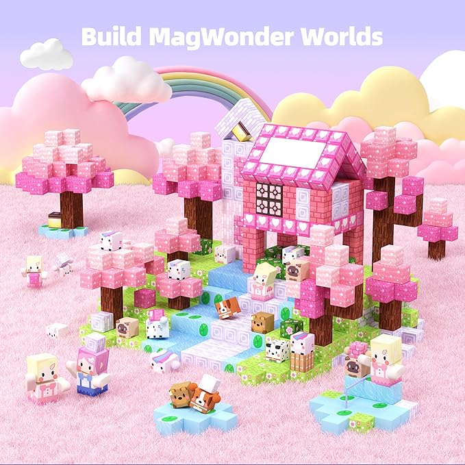 GobiDex 100PCS Magnetic Blocks Kid Building Toys - Image 2