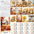 Zhanmai 12 Pack Pre Drawn Canvas by Zhanmai