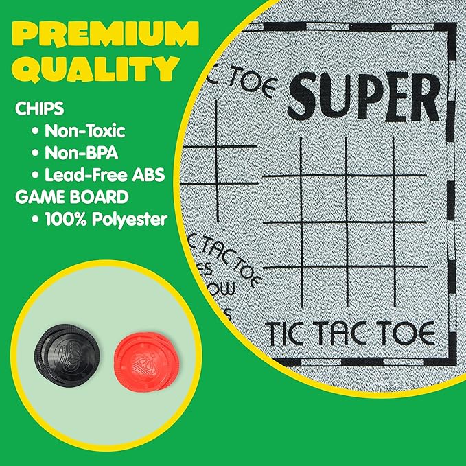 3-in-1 Vintage Giant Checkers, - Image 6