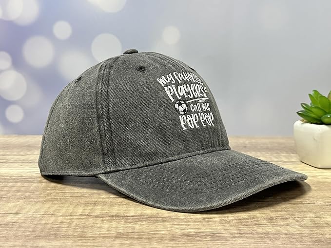 Adjustable Embroidery Baseball Hat for Men Women