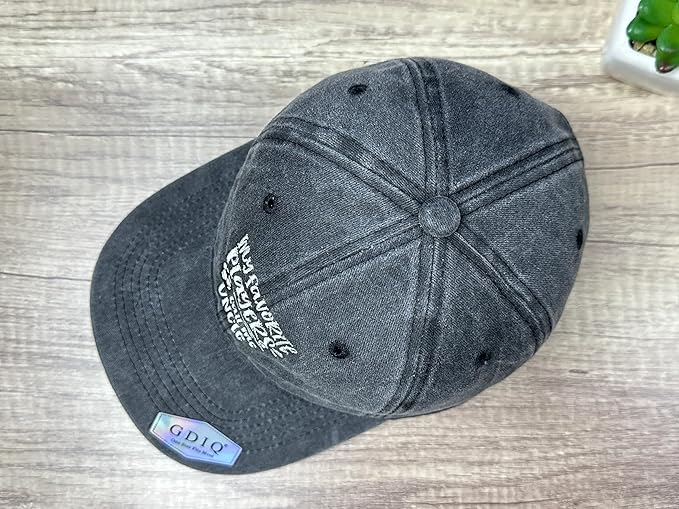 Adjustable Embroidery Baseball Hat for Men Women