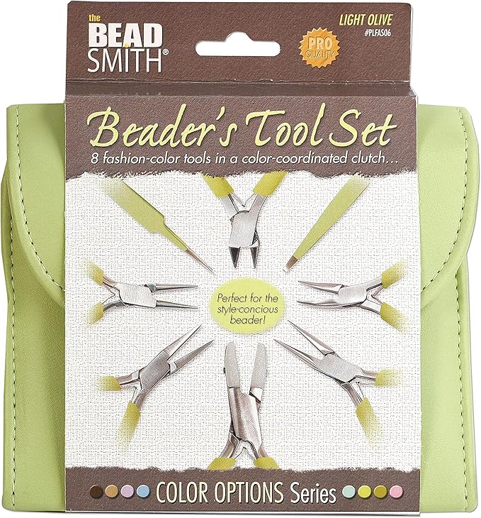 The Beadsmith Fashion Color Pliers – Set of 8 Slimline Color-Coordinated Tools - Image 5