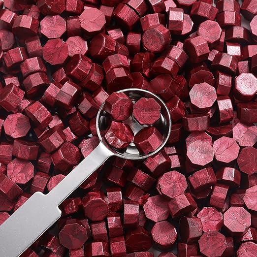 Yoption 360Pcs Burgundy Sealing Wax Beads - Image 3