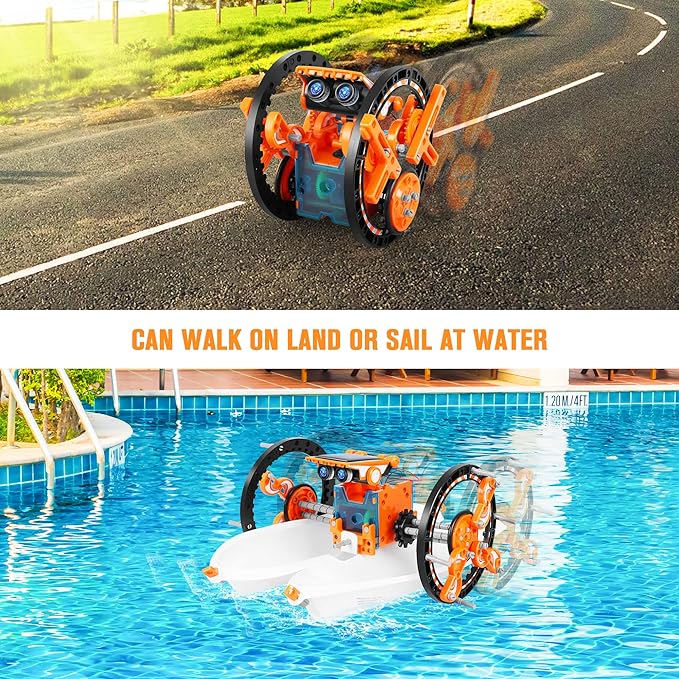 STEM 13-in-1 Education Solar Robot Toys - Image 6