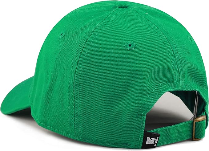 Cotton Baseball Cap Dad Hat – Washed Low Profile Adjustable Hat for Men Women Casual Outdoor Running Golf
