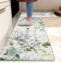weesire Green Kitchen Rug Anti Fatigue Mats by weesire