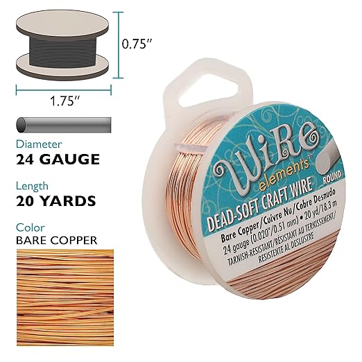 The Beadsmith Wire Elements Craft Wire – Tarnish Resistant, Soft Temper - Image 2