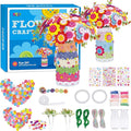 SpriteGru Flower Craft Kit for Kids, Make Your Own Flower Bouquet by SpriteGru