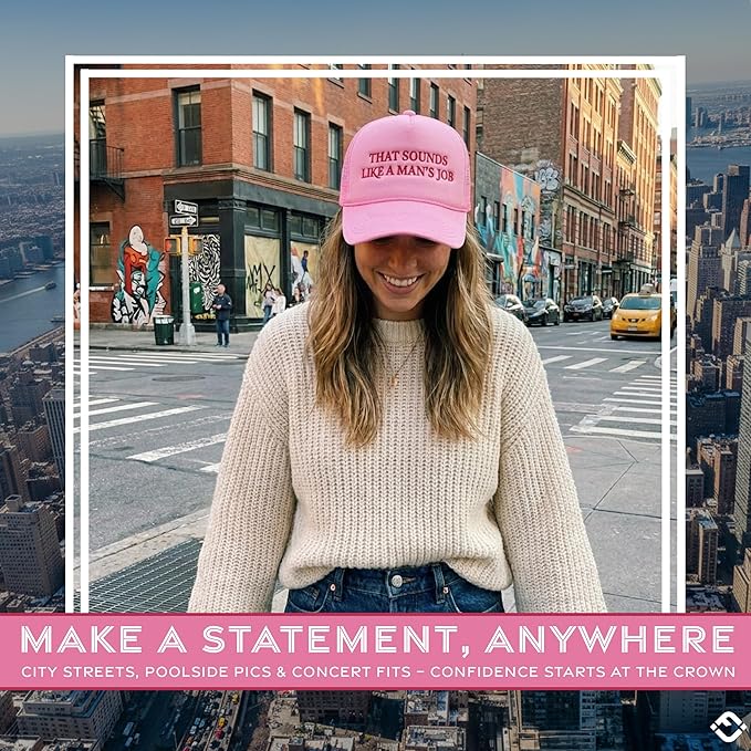 Funky Junque Premium Mesh Snapback Trucker Hat - Stylish Comfort for All - Patriotic, Humor & More