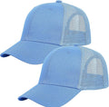 Falari Trucker Hat Baseball Cap Structured Plain Design 6 Panel, Adjustable Size