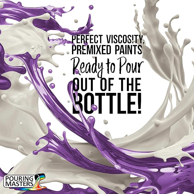 POURING MASTERS Grape Jelly Acrylic Ready to Pour Pouring Paint - Image 2