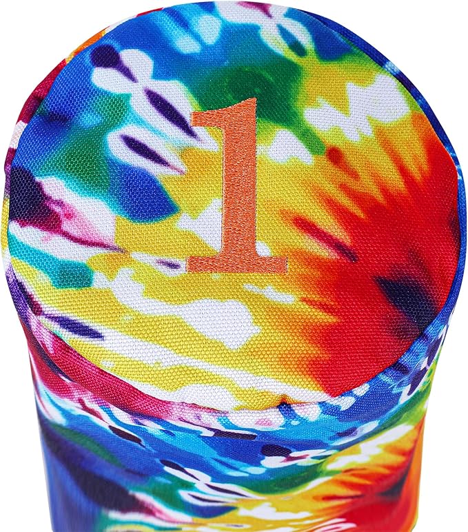 Driver Headcover - Barrel Style Driver Head Cover, Golf Club Covers - Funny Golf Gift & Unique Golf Accessories for Men and Women Golfers