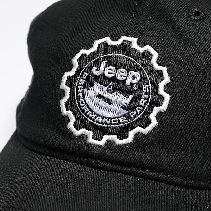 Jeep Performance Parts Baseball Cap | Woven Patch Hat | Adjustable | Officially Licensed