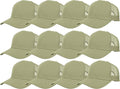 Gelante Mesh Trucker Hat Baseball Cap Structured Front Panel Wholesale LOT 12 Pack