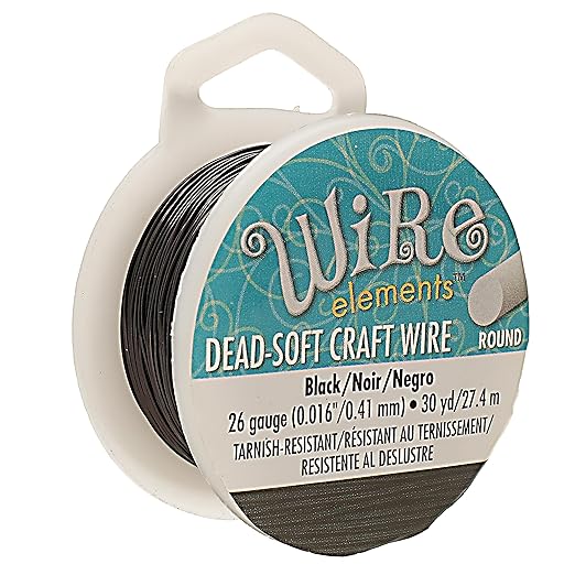 The Beadsmith Wire Elements Craft Wire – Tarnish Resistant, Soft Temper by TheBeadsmith