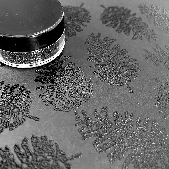 Embossing Kit, Embossing Ink Pad, 8X 10ml Embossing Powders - Image 9