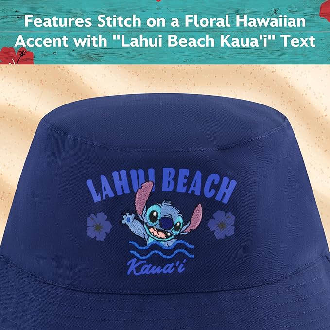 Disney Stitch Dad Hat, Adult Cotton Baseball Cap with Curved Brim