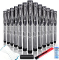 CHAMPKEY Comfortable Polyurethane Golf Grips 13 Pack - Multi Texture Control Golf Club Grips - Come with Full Repair Kits