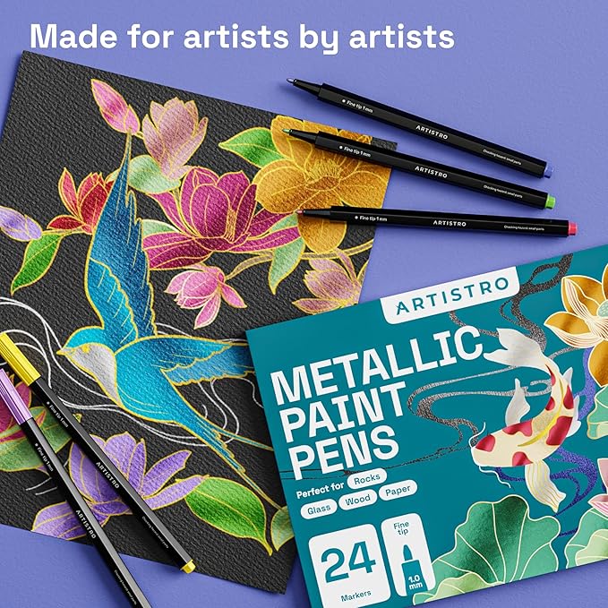 ARTISTRO Paint Pens for Rock Painting, Scrapbooking, DIY Craft Making - Image 6