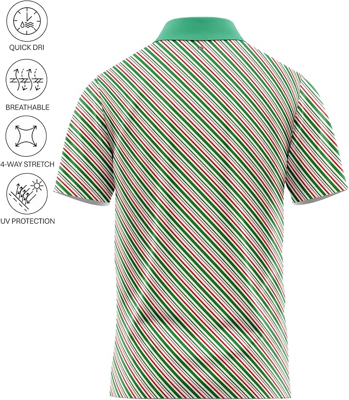 Funny Parody Golf Polo Shirt – Fun Movie Performance Quick Dry UPF Sun Protection Moisture Wicking Casual Wear Shocker Golf