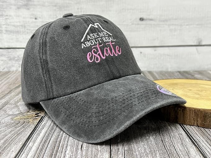 Embroidered Baseball Hats for Men Women