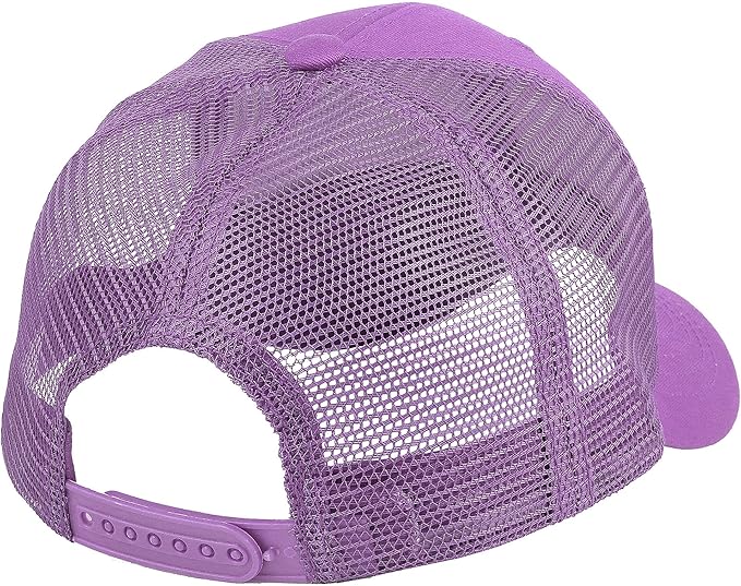 Falari Trucker Hat Baseball Cap Structured Plain Design 6 Panel, Adjustable Size