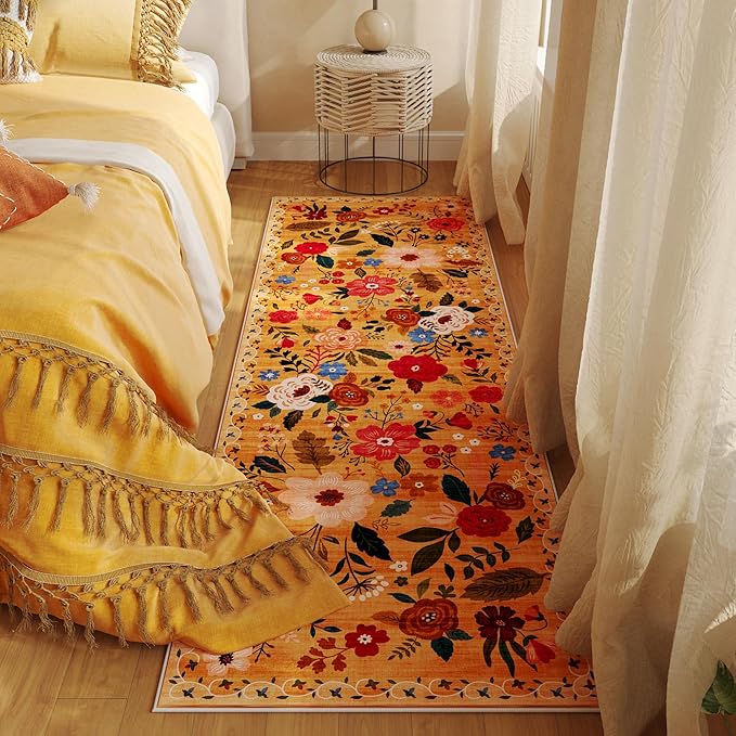 Rugcomf Runner Rug for Kitchen Rug Non Slip 2'x 6' Washable Rugs - Image 5