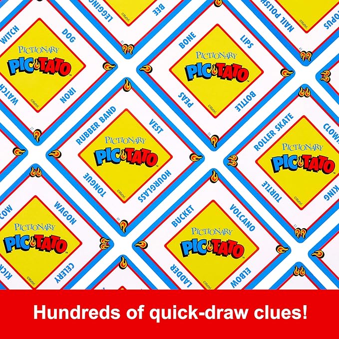 Mattel Games Pictionary Pic-Tato Hot Potato Game, Talks and Plays Music - Image 5