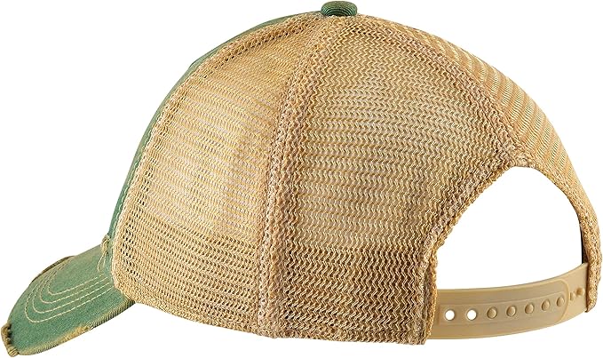 Vintage Distressed Baseball Cap – Unstructured Fit Adjustable Snapback Hat for Men & Women