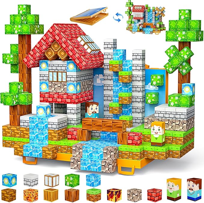 Magnetic Blocks, Magnetic Building Blocks, STEM Constructions Magnet Blocks by Unknown