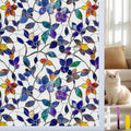 Window Privacy Film Stain Glass Window Film Rainbow Window Film Window clings by Countewolwindowfilm