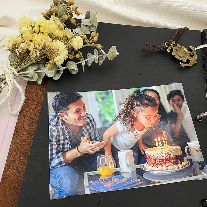 Photo Corners 3 Pack 1200 Pcs Clear Self-Adhesive Picture Mounting Corner - Image 3