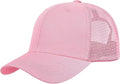 Falari Trucker Hat Baseball Cap Structured Plain Design 6 Panel, Adjustable Size