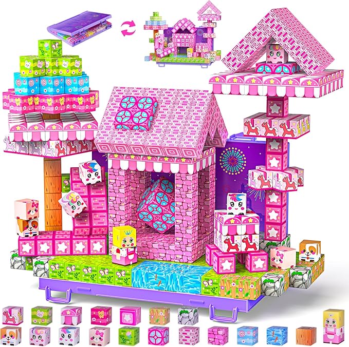 Magnetic Blocks, Magnetic Building Blocks, STEM Constructions Magnet Blocks by Unknown
