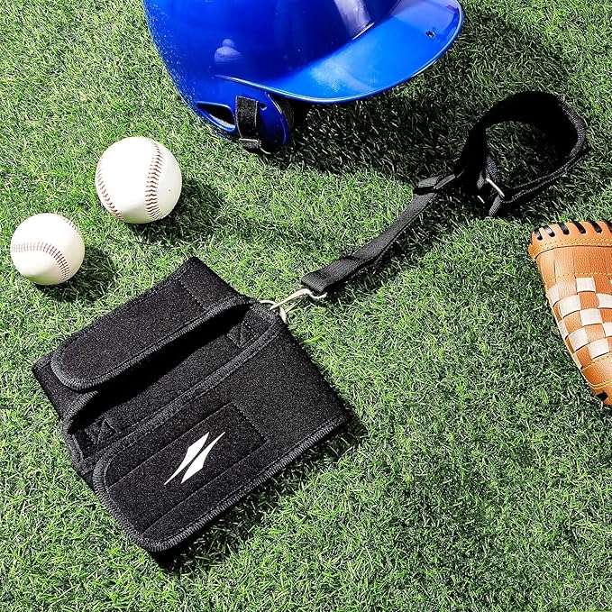 Wettarn Baseball Training Aid Softball Training Harness Baseball Practice Equipment for Stepping Out Leg Pulling Out Overstriding Lunging