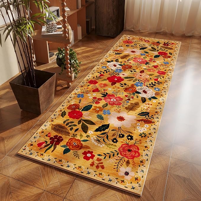 Rugcomf Runner Rug for Kitchen Rug Non Slip 2'x 6' Washable Rugs - Image 6