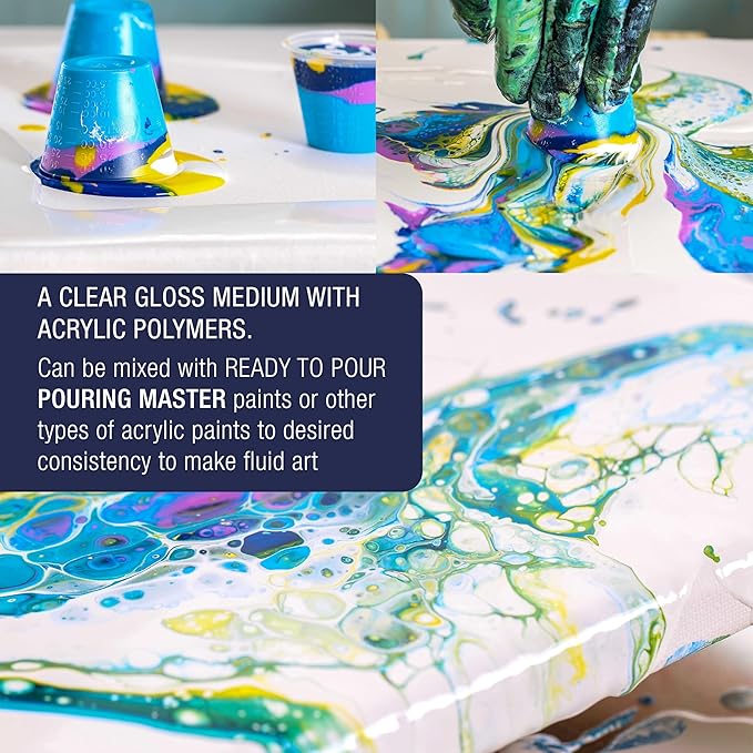 U.S. Art Supply Professional Gloss Pouring Medium 16oz - Image 5