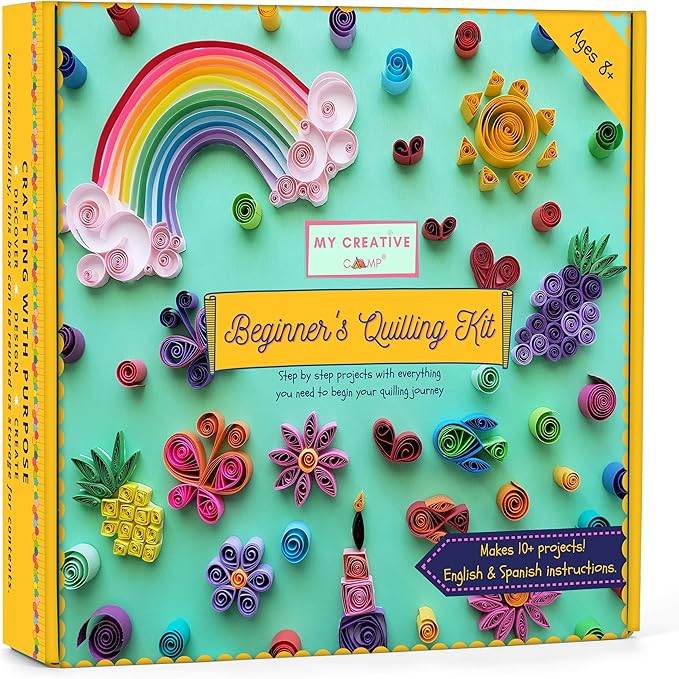 MY CREATIVE CAMP Beginner's Quilling Kit by MyCreativeCamp