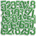 Number Iron On Patches, Numbers 0-9 Embroidery Applique Patch, DIY Decorative by Cazzon