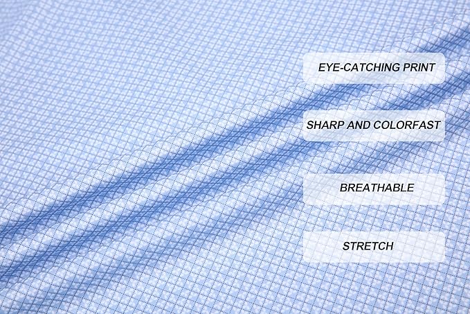 Damipow Premium Golf Shirts for Men Dry Fit Performance Polo Short Sleeve Collared Shirt