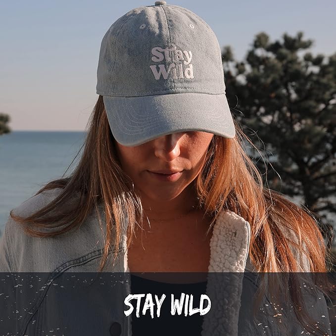Atticus Poetry Hat, Embroidered Brushed Cotton Women’s Baseball Hat Unisex Fit, Adjustable One Size