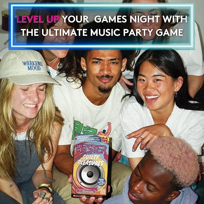 Jumbo Hitster - Guilty Pleasures, Fun Music Quiz Card Game, 2-10 Players - 300 - Image 5