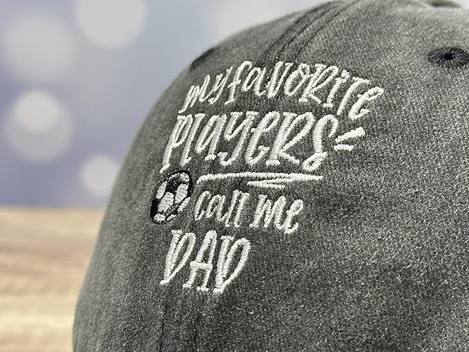 Adjustable Embroidery Baseball Hat for Men Women